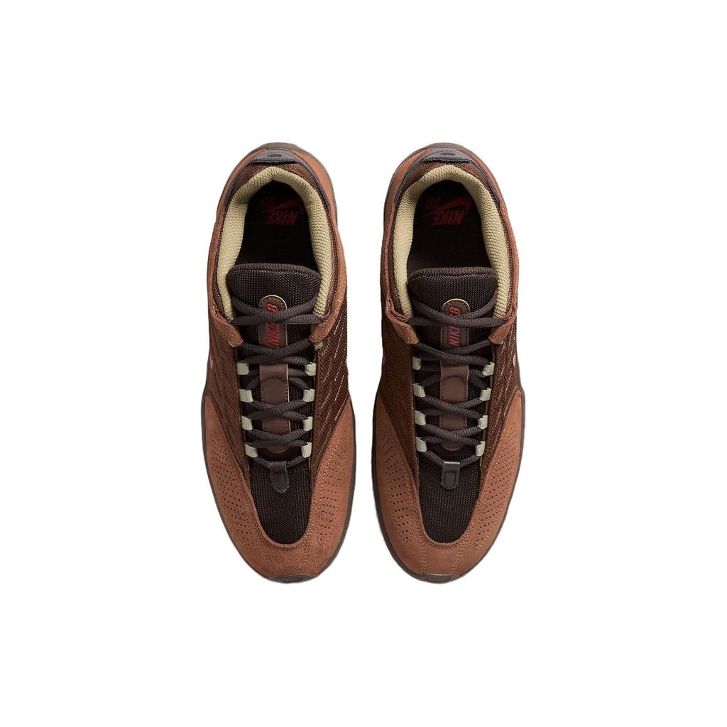 Nike Vertebrae SB Cacao Wow Red Unisex Sneakers Brown Light-British-Tan Velvet-Brown FD4691-200
