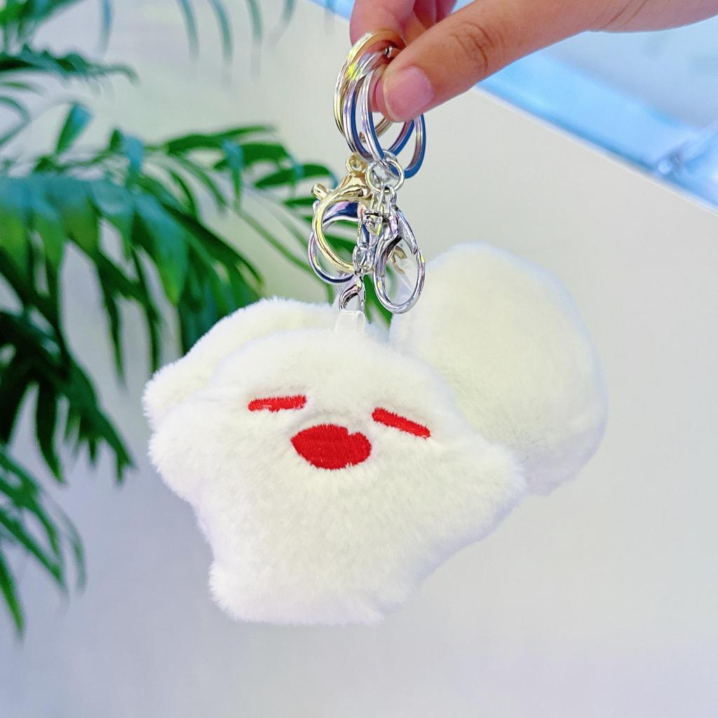 Хэллоуин Плюшевый Кулон в виде Привидения - Милое Украшение для Рюкзака и Подарок для Студента