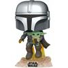 Figurine Funko Pop! Star Wars: The Mandalorian - Mando Flying w/Jet Pack