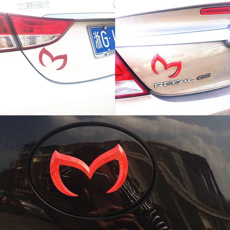 Auto 1Pc Car Styling Auto Emblem 3D Sticker Logo Stickers for Mazda 2 3 6 CX-5 CX-6 CX5 CX3 CX-3 Axela Atenza Accessories