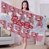 Cartoon G-gloomy Bear Big Microfiber Beach Towels Quick Dry Towel Sand Beach Towels Pool Towel for Travel Swim Pool Yoga