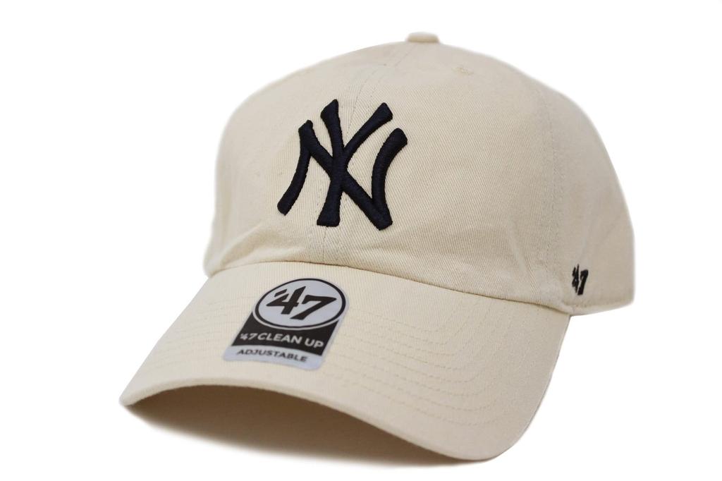 47 Brand Cap CLEAN UP NEW YORK YANKEES Yankees (Natural) Free Size