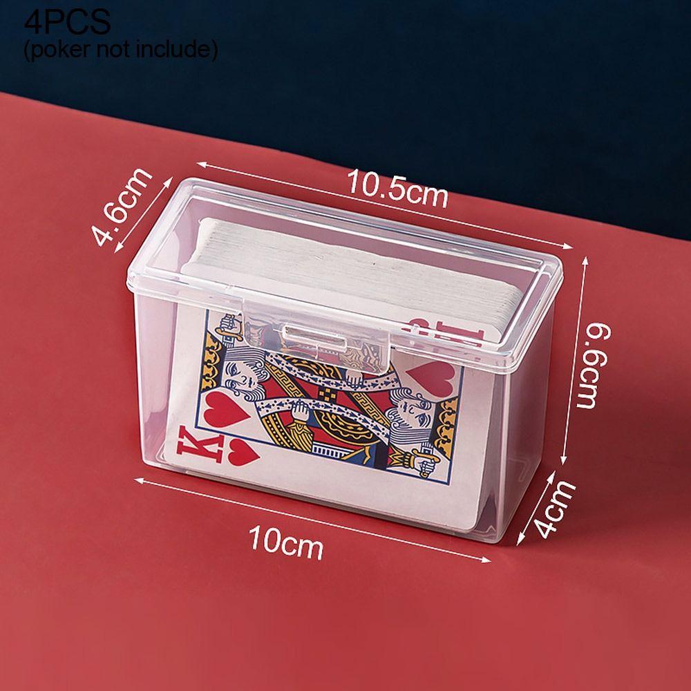 Универсальный контейнер для игральных карт, органайзер, коробка для игровых карт, аксессуары, чехол для хранения покера