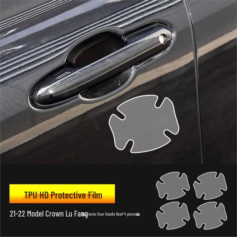 Toyota Crown Land Cruiser Navigation & Console Tempered Glass Protector Film
