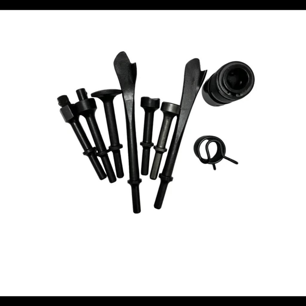 Набор инструментов для снятия соединений и шаровых опор пневматическим зубилом