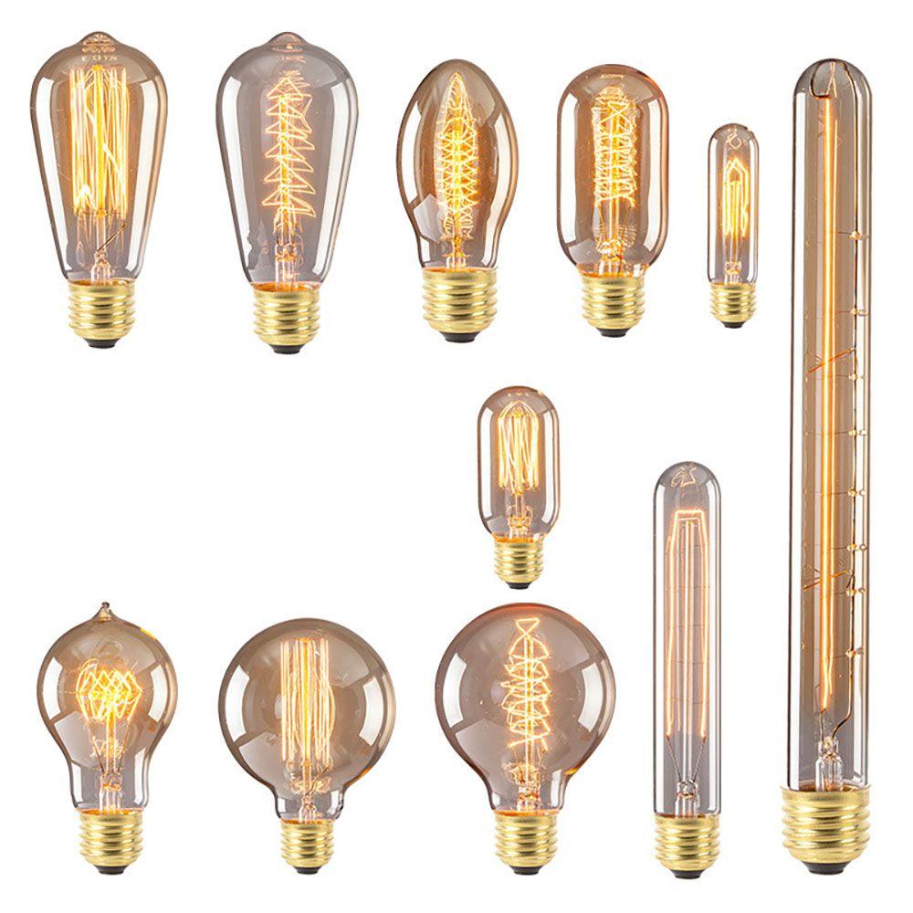 Filament Dimmable Safe Retro Light Appliance Home Lighting Incandescent Bulbs Edison Light Bulb