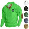 Spring And Men's Standing Collar Sweatshirt Is Outdoor Casual Sweaters Tops