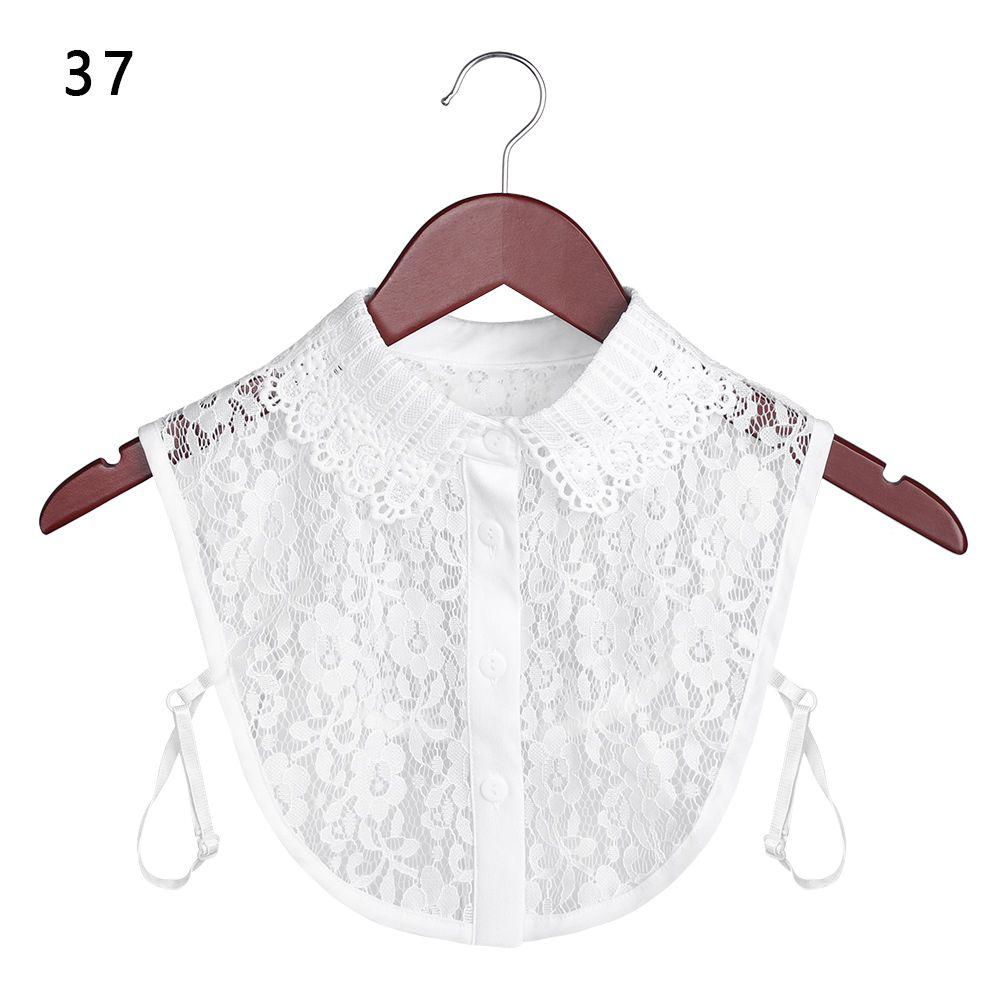 Lapel Leopard Grain Classic Cowboy Clothes Accessories Blouse False Collar Shirt Fake Collar Cotton