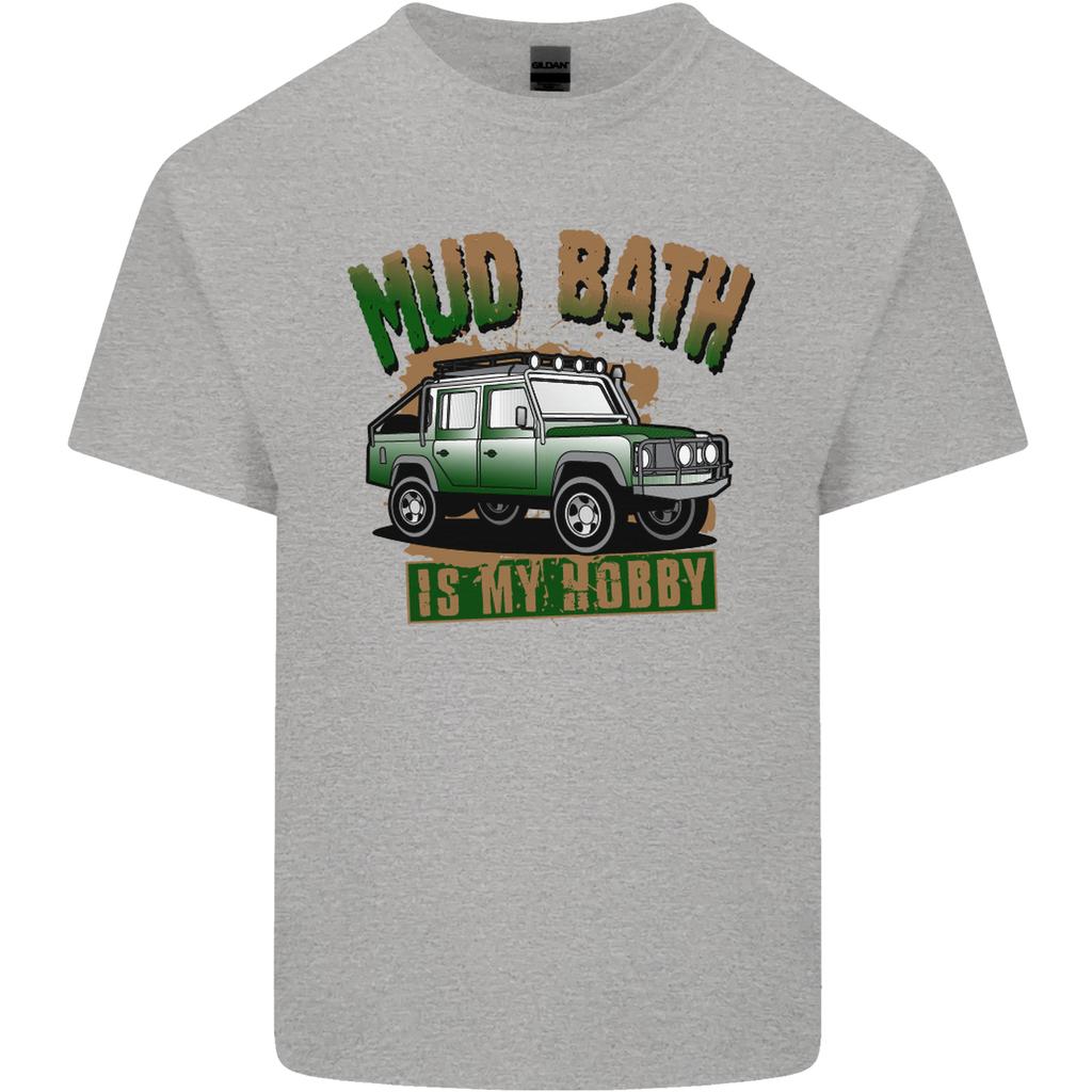 Mud Bath Is My Hobby 4X4 Off Roading Road Unisexs Light Cotton TShirt