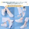 Beita Sports Настоящая кожаная обувь для медсестер, Мягкие, Кроссовки для стояния для женщин, Обувь для ходьбы и повседневная, С воздушной подушкой, Легкая, Устойчивая к запахам, Не
