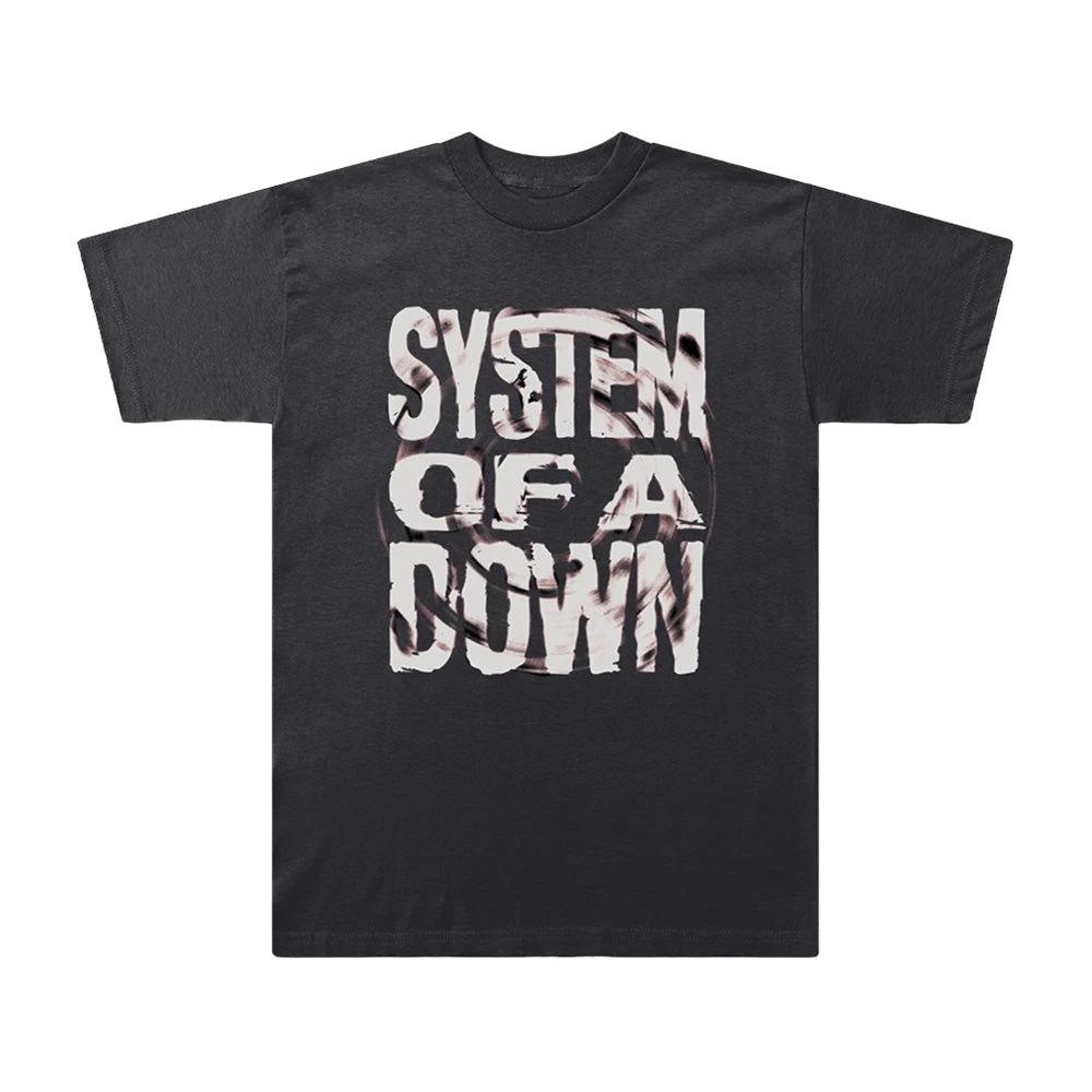 Футболка с графикой группы System Of A Down SOAD 2026 Хлопок Унисекс Мужская Женская Футболка Y2k Оверсайз Винтажная Футболка Подарки для Фанатов