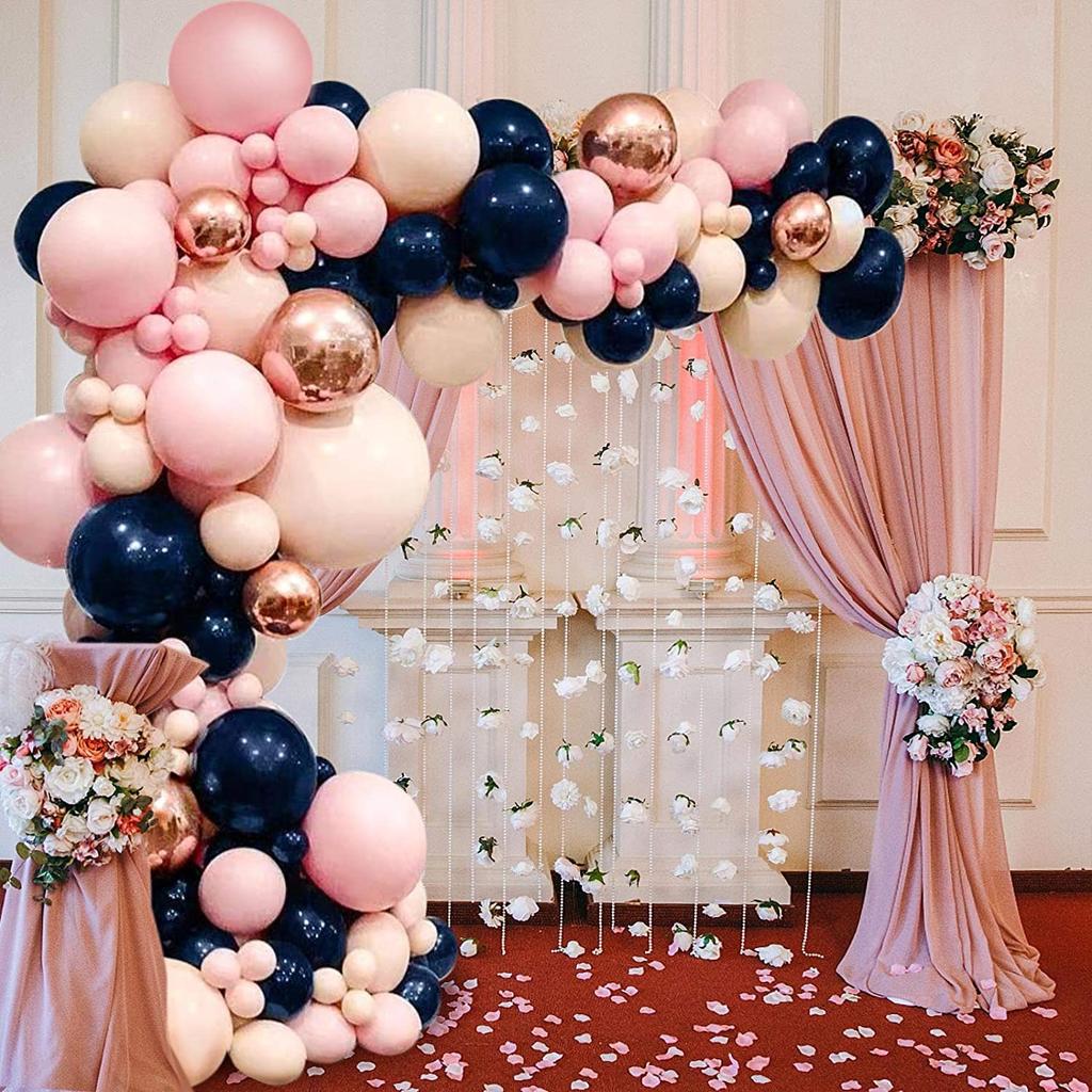 Macarons rainbow Color Birthday Latex Balloon Chain Set rainbow Balloon Arch Party Decoration Balloon Arch Set