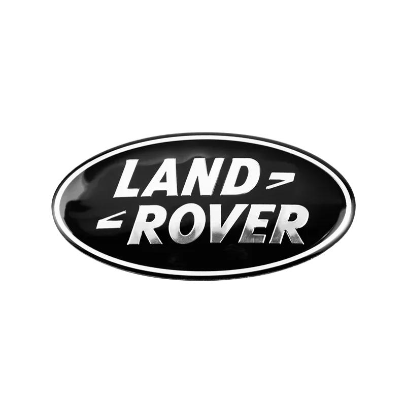 For Land Rover Defender Freelander Discovery Evoque Range SVR Velar Car Front Rear Grille Emblem Stickers Aluminium Badge Decal HY3