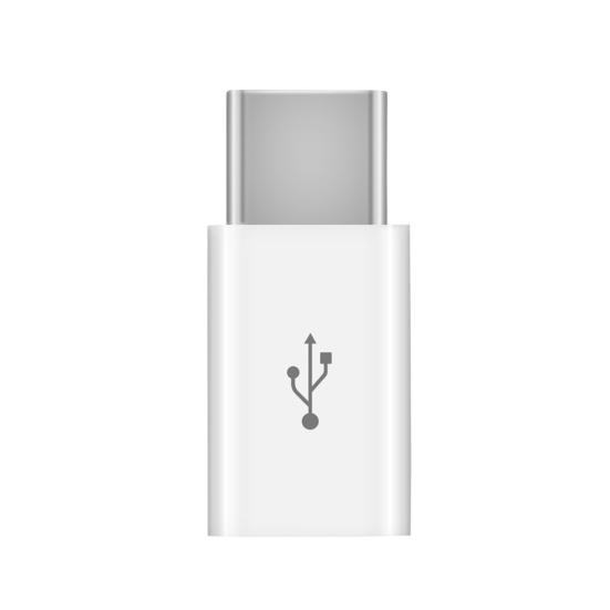 OTG-адаптер Micro USB (розетка) на Type-C (вилка) для телефона, конвертер для зарядки и передачи данных