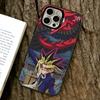 Yu-Gi-Oh Phone Case For iPhone 17,16,15,14,13,12,11 Plus,Pro Max,XS,Colored Silver Plated Inside Cover