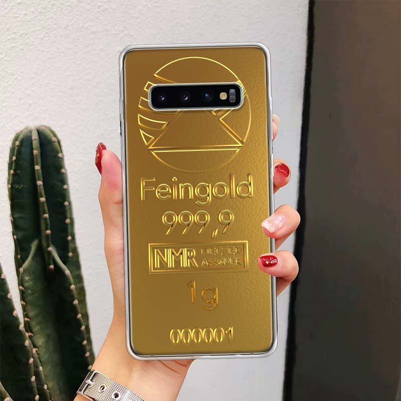 Fine Gold Pattern Printing For Samsung Galaxy Note 20 Ultra 20 10 Pro 9 8 Phone Case S10E S10 Plus S9 S8 + S7 Edge M21 M32 Cove