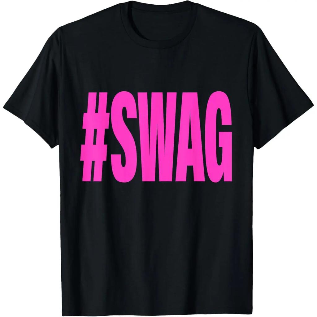 Футболка с хэштегом Swag