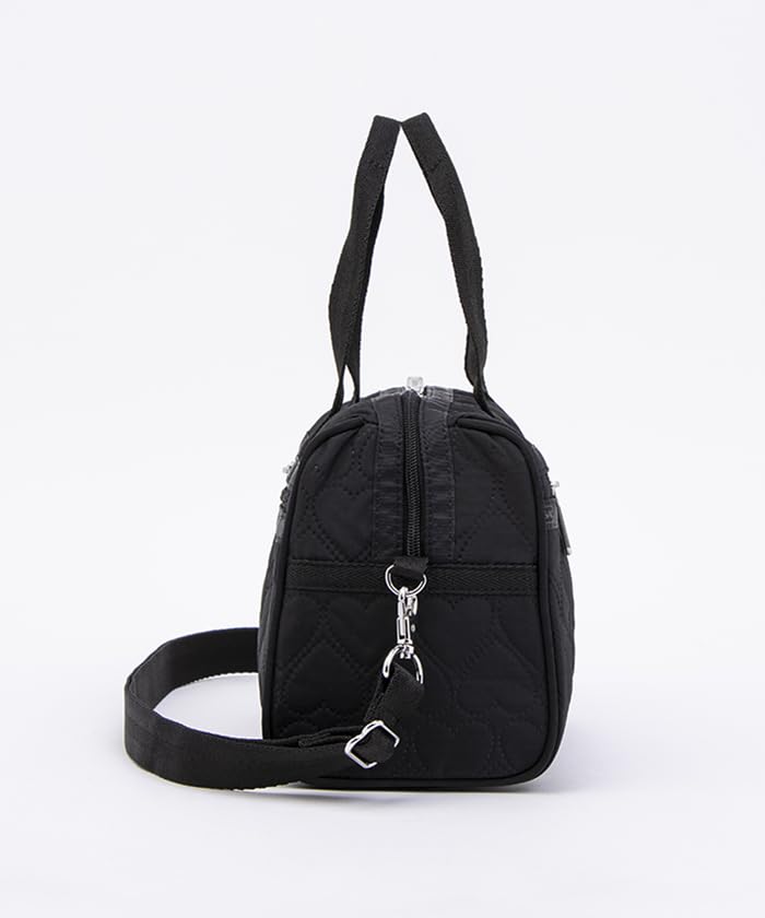 Официальная сумка через плечо EVERYDAY SM Black Heart Deboss [LeSportsac] SATCHEL/3868 Женская