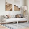 VidaXL Daybed White Solid Pine Wood 80x200 Cm 820213