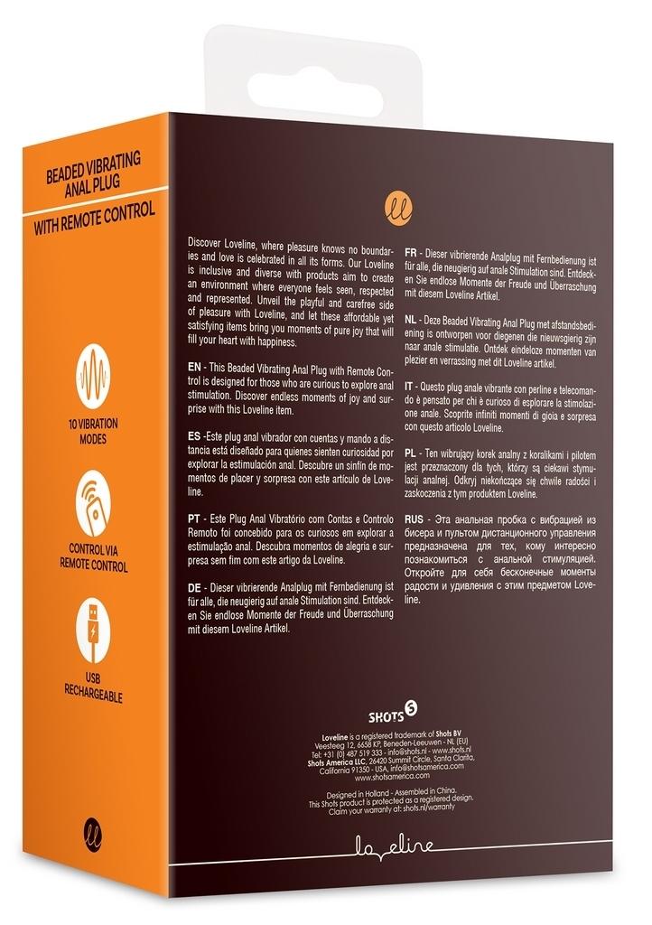 Beaded Touch Prostate Stimulator 9.5 X 3cm