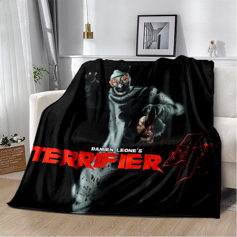 29 Style Terrifier Horror Movie Halloween Gift Soft Plush Blanket,Flannel Throw Blanket for Living Room Bedroom Bed Sofa Cover