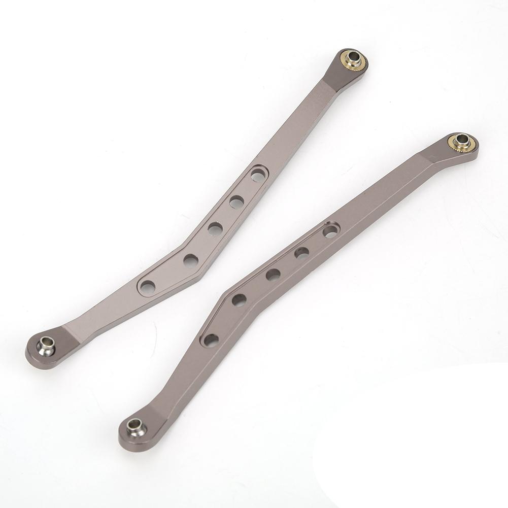 Aluminium Alloy Upper Suspension Links Remote Control Car Accessory for 1 10 Axial 90018 RC CrawlerBlack