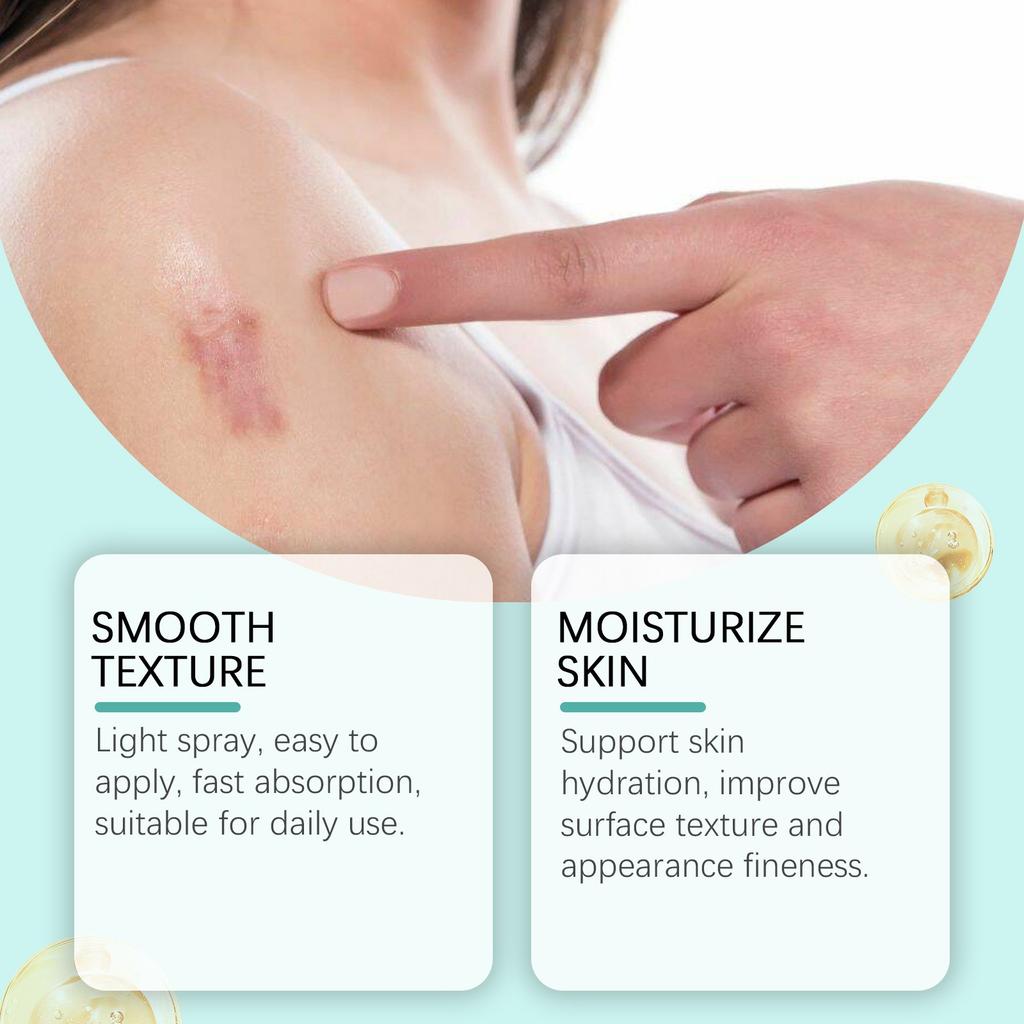 Спрей для удаления шрамов Спрей для ухода за кожей Спрей для ухода за кожей с мягкими ингредиентами, 50 мл