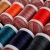 120m/roll DIY Craft Waxed Thread 0.5mm Strong Round Polyester Cord Rope for Jewelry Weave Braided