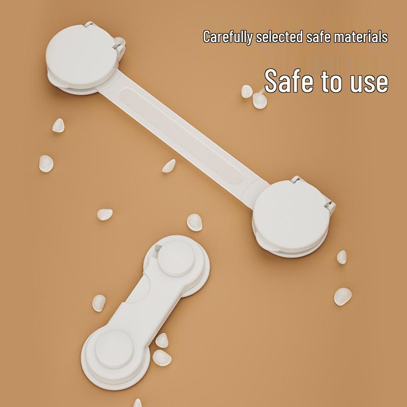Child Safety Lock: Anti-Pinch Sliding Door, Drawer, Cabinet & Fridge Latch