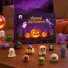 jijijing Halloween Advent Calendar, 24 Days Countdown Calendar with Pcs Slow Rising Squeeze Toys, Scary Collectible Dolls Gifts for Kids, Party Favors