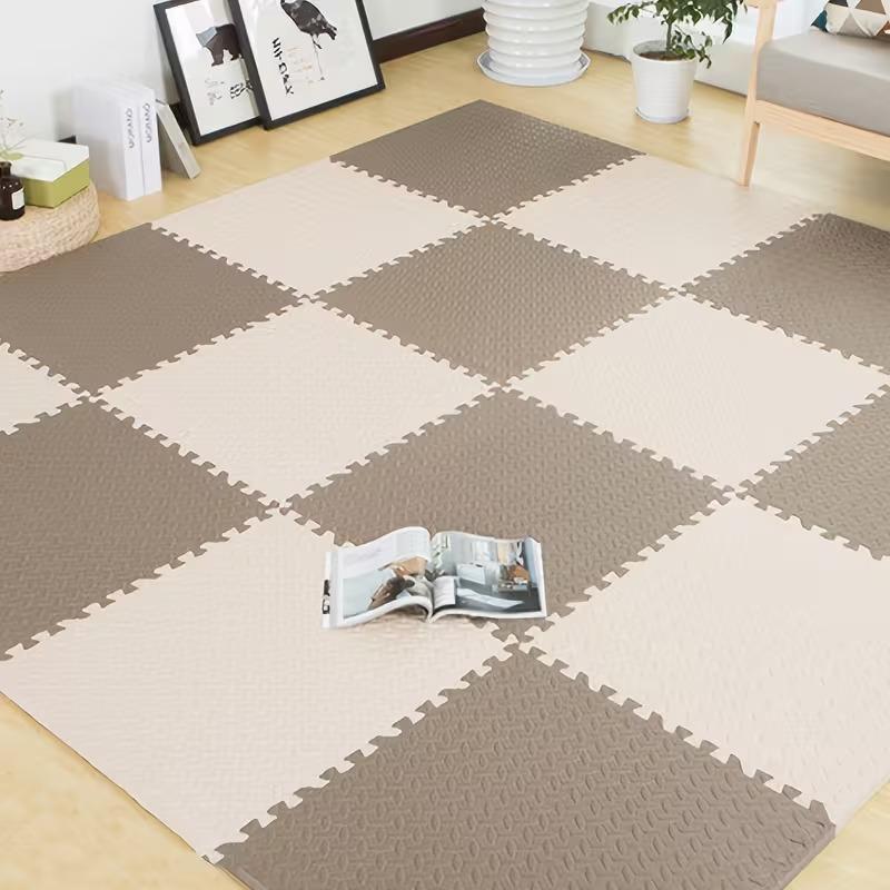 30x30 см EVA Детский пенный игровой коврик Утолщенный пазл-коврик для пола для ползания Спальня Дом Нескользящий Мягкий Летний ковер