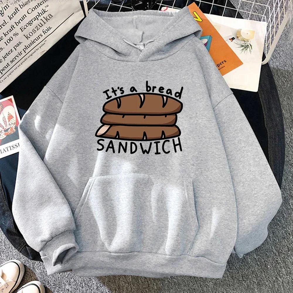 It’s A Bread Sandwich’ Hoodie The Dragon Prince Women Kangaroo Pocket Hoodies Aesthetic Anime Pullover Sudaderas Para Mujer