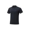 Li Ning Plain Casual Polo Shirt Men tops Black APLU255-1