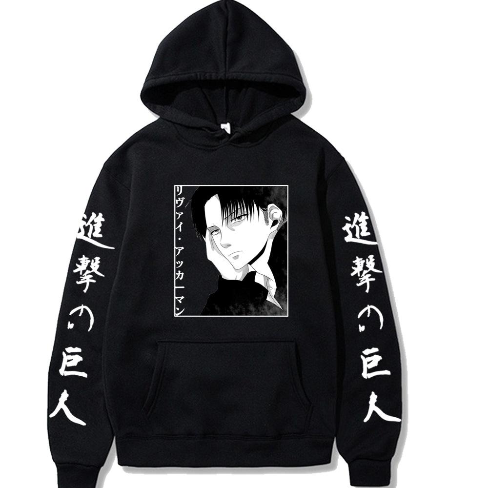 Japanese Popular Anime Characters Hoodie New Men Women Harajuku Pullover Street Wear Unisex Autumn Winter Plushed