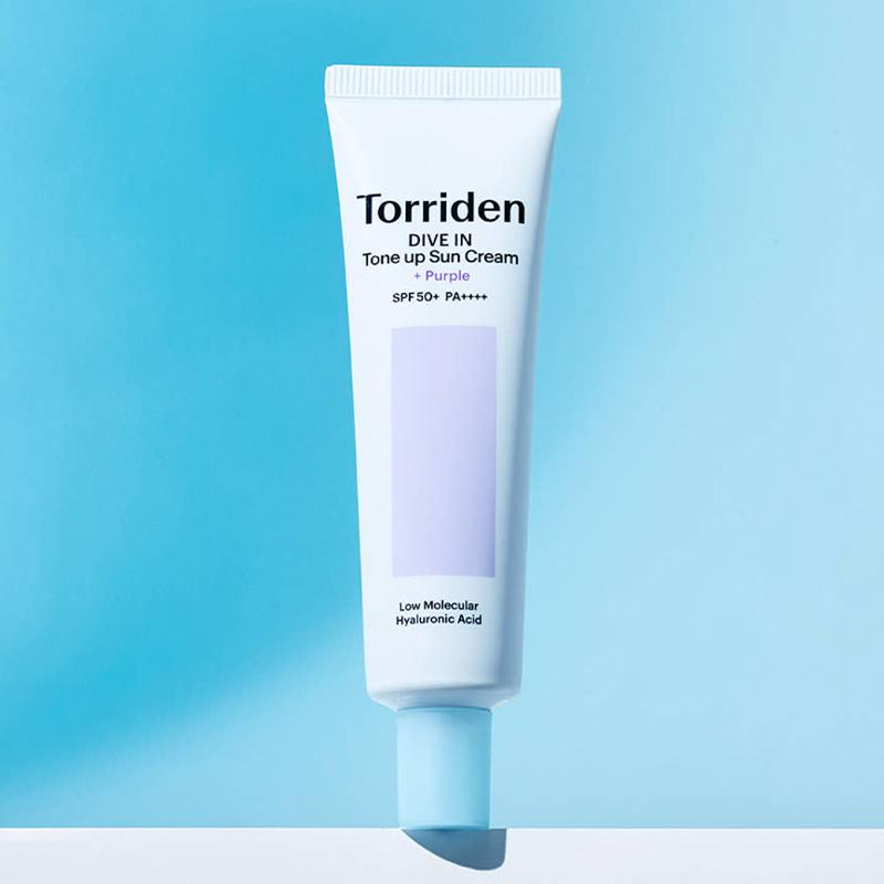 Torriden DIVE-IN Purple Tone-Up Sun Cream 60 ml (SPF 50+ PA++++)