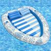 Надувной матрас-лежак в форме сердца для улицы с подушкой, плавательный матрас для взрослых и детей, летний отдых