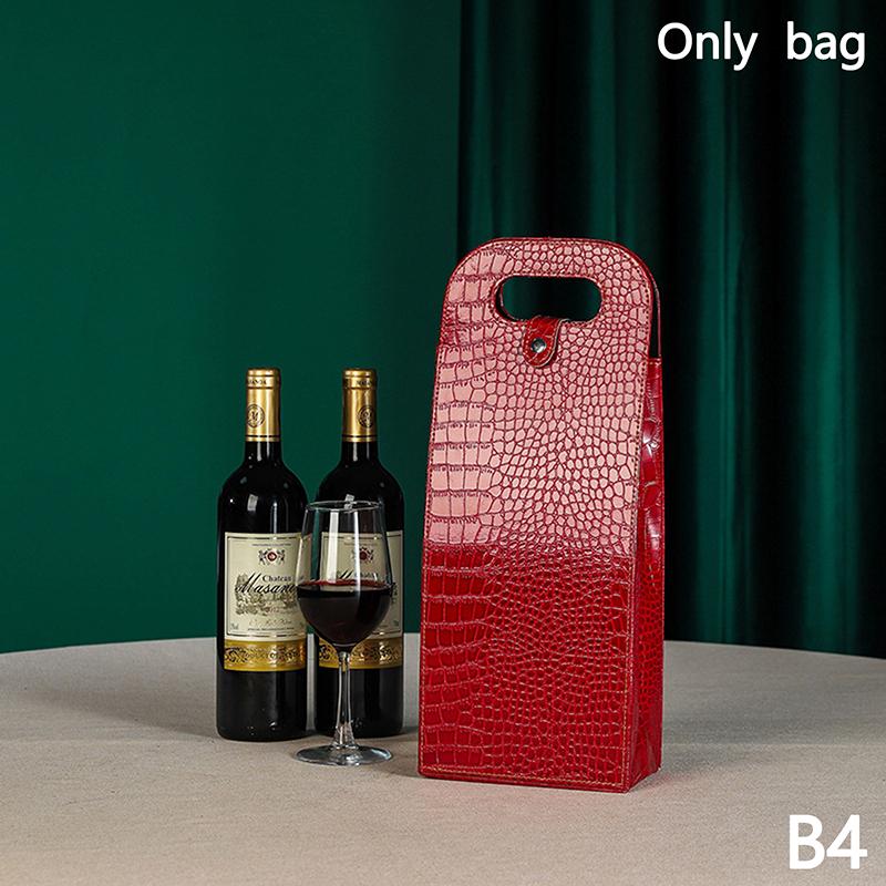 Подарочный пакет для вина, многоразовая кожаная сумка для вина, двухслойная сумка для шампанского, пива, подарочные пакеты для переноски на день рождения, девичник