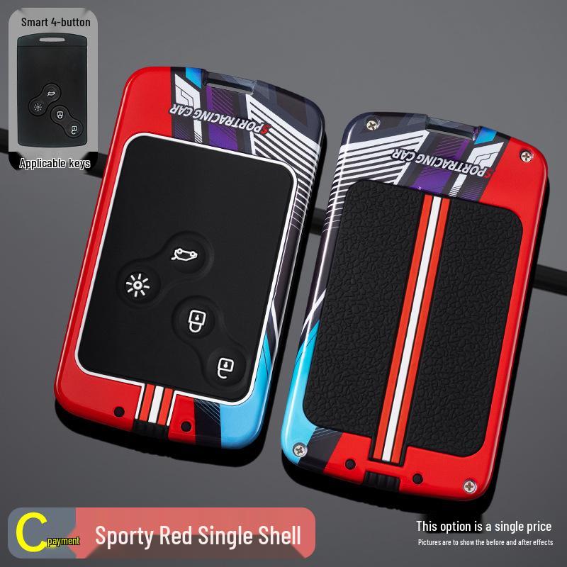 Подходит для чехлов и пряжек ключей Renault Koleos, Captur, Megane, Talisman и Latitude.