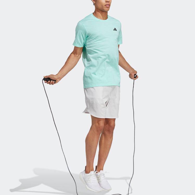adidas Шорты для фитнеса, мужские, в горошек, серые, IC2038