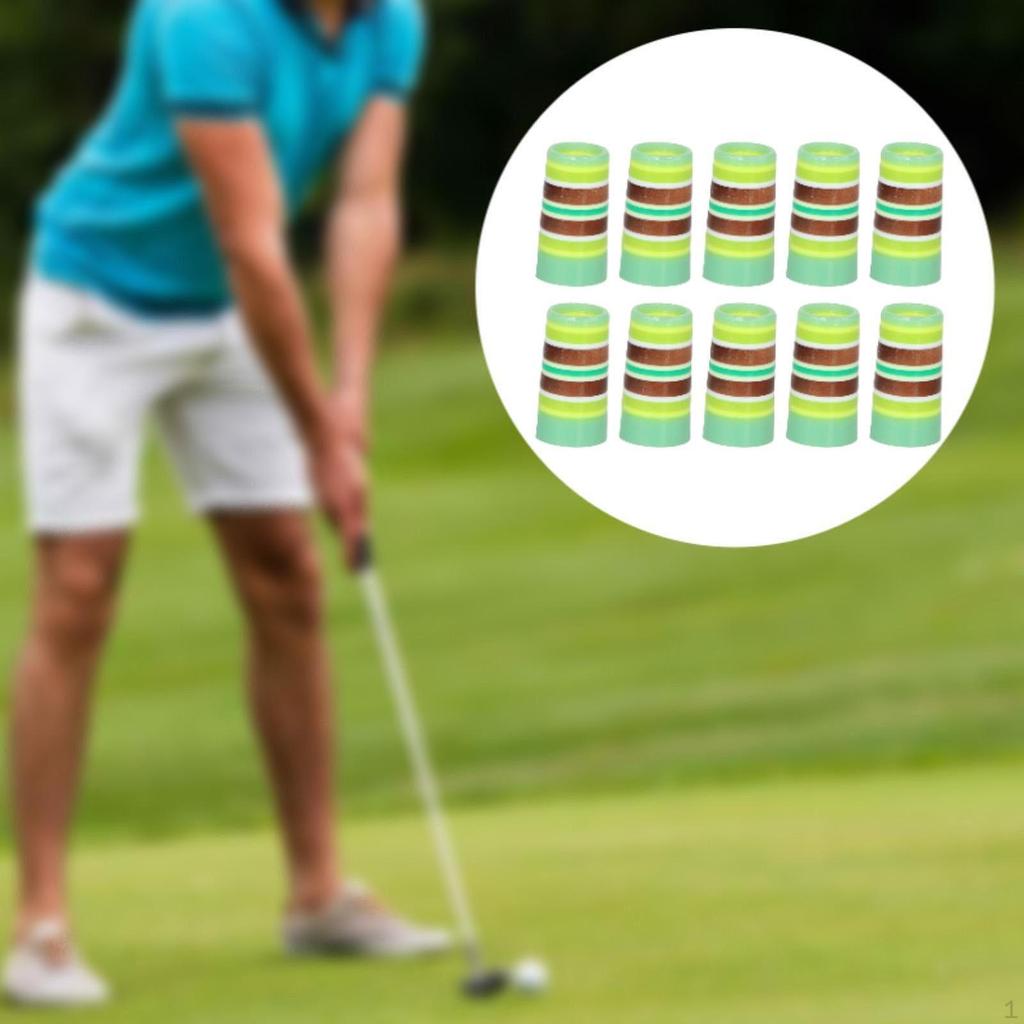 10 наконечников для клюшек для гольфа для клина с коническим наконечником, размер .370, запасные части