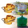Outdoor Camping Stove Tank Gas Refill Adapter Replacement Gas Converter Shifter Refill Flat Tank Conversion Adapter