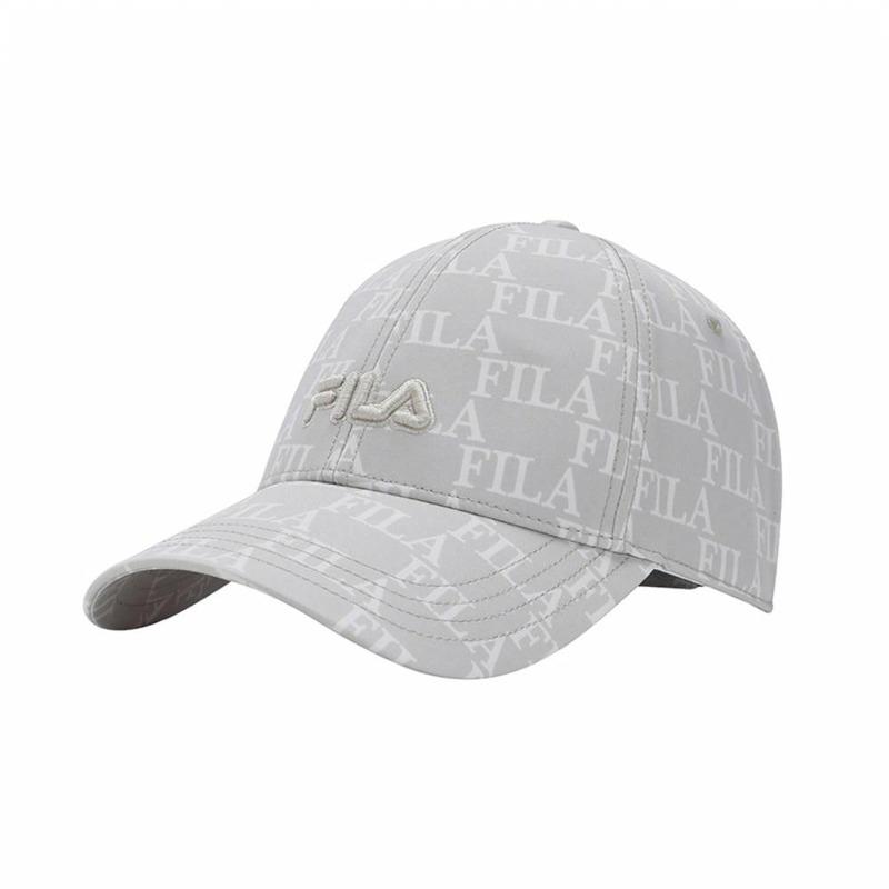 FILA Lifestyle Fashion Trendy Versatile Casual Polyester Fiber Peaked Cap Unisex Couple Style F13U528238FBG