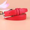 New Korean Version Versatile Women's Wide Belt with Pu Leather Pin Buckle Decoration Casual Belt for Women