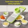 Multifunctional Kitchen Vegetable Slicer and Grater with Hand Guard