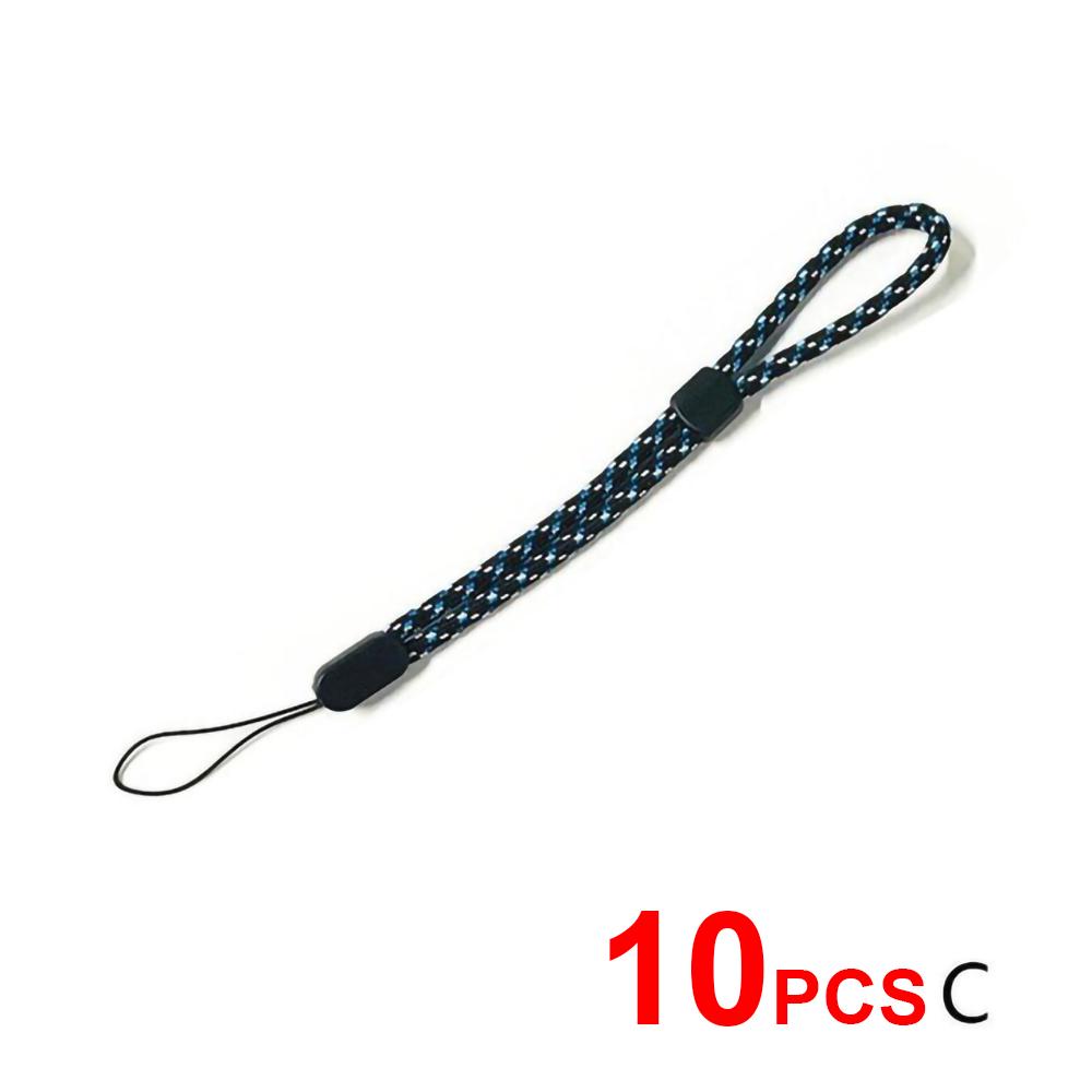 10 шт. регулируемый ремешок на запястье, нейлоновая ручка высокого качества для камеры телефона, Gopro iPod PSP, USB-устройства, фонарики