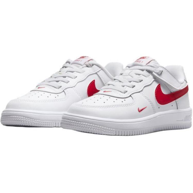 Nike Air Force 1 Soft And Comfortable Slip Resistant Abrasion Resistant Slip Resistant Abrasion Resistant Low top Kids' HM9652-101