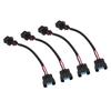 4 шт. Проводка для переоборудования топливных форсунок OBD1 на OBD2 Замена для Acura Integra 199‑1995