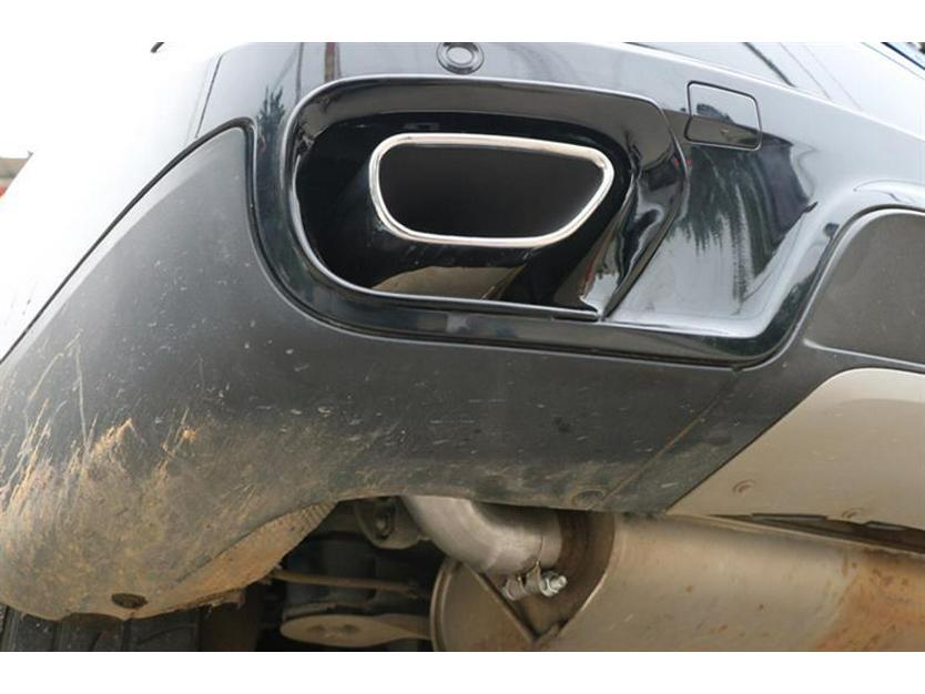 Квадратная насадка на глушитель из нержавеющей стали для BMW X5 E70 08-13