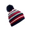 Multi-Sport Fan Striped Beanie