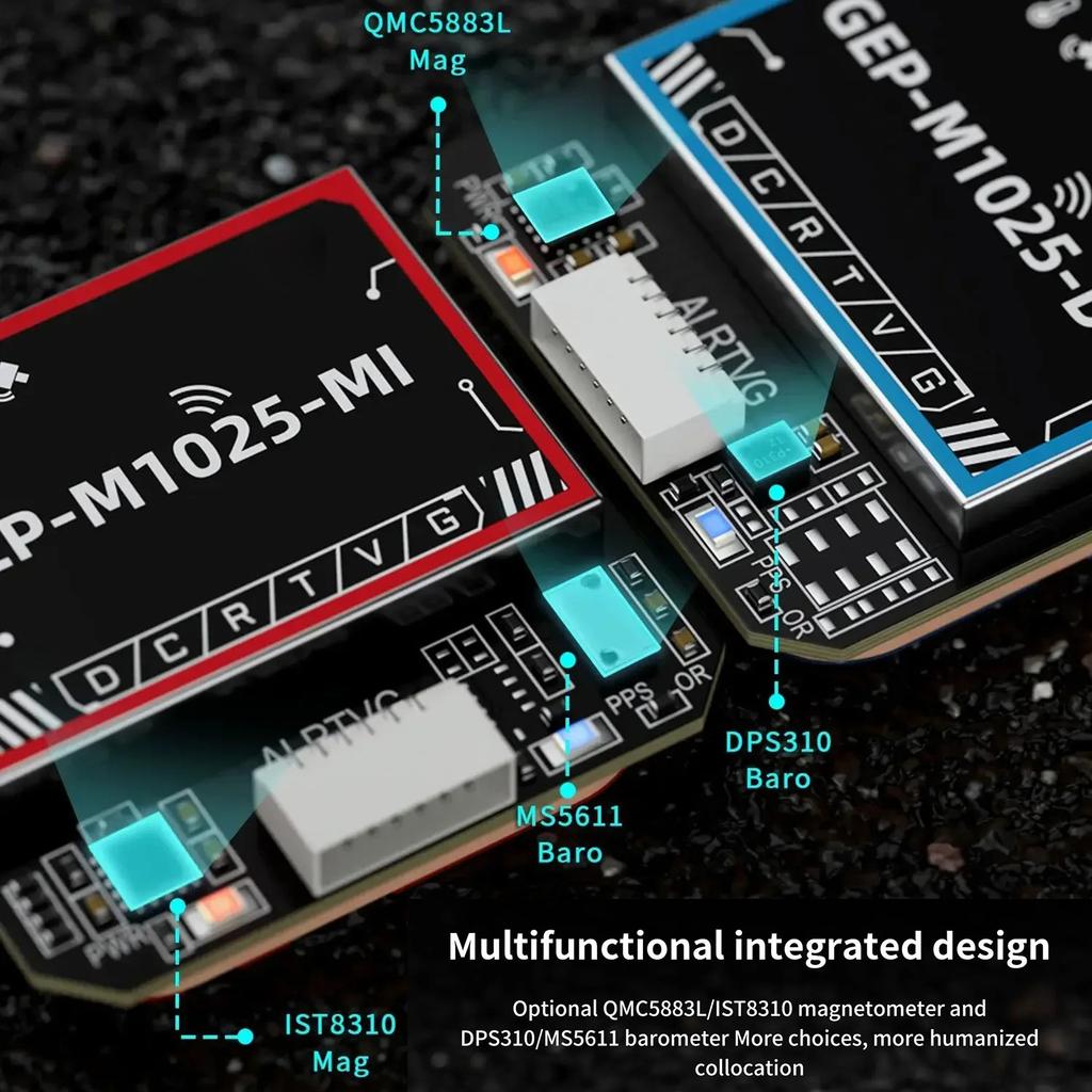 GEP-M1025 Positioning Barometer Device with Pressure Sensoring Multiple Function for Hiking, Cycling, and Climbing